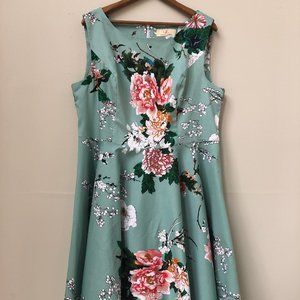 beautiful retro-style circle dress